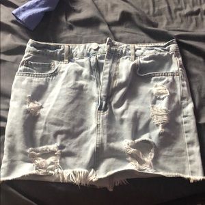 Jean skirt